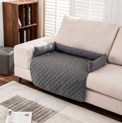 Pawly™ Calming Waterproof Couch Protector & Orthopedic Pet Bed