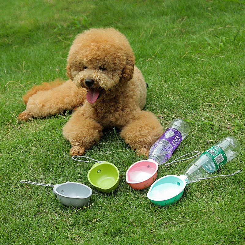 Pawly™ 2-in-1 Portable Pet Water Bottle & Travel Bowl